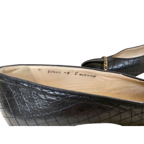 BALLY Quilted Chain Loafers - Picture 6 of 8